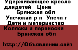 Удерживающее кресло длядетей › Цена ­ 1 500 - Брянская обл., Унечский р-н, Унеча г. Дети и материнство » Коляски и переноски   . Брянская обл.